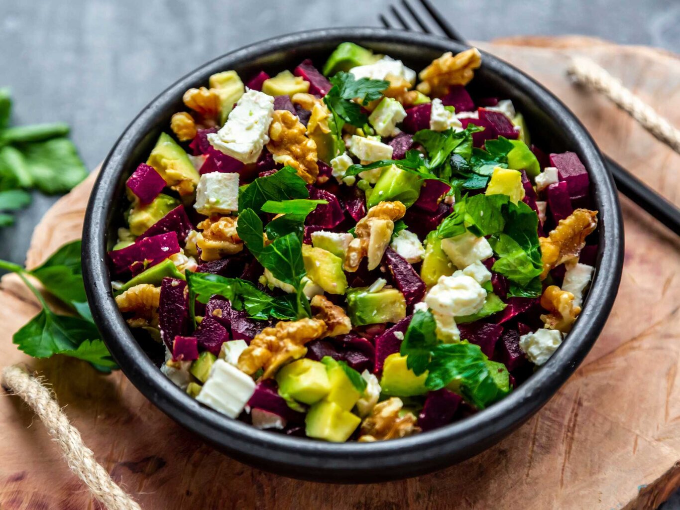 In 15 Minuten Fertig: Gesunder Rote-Bete-Salat